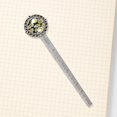 thumbnail image 4 of Daisy Vintage Silver Lace-Edged Bookmark: a Delightful Gift for Book Lovers and Readers, 4 of 5