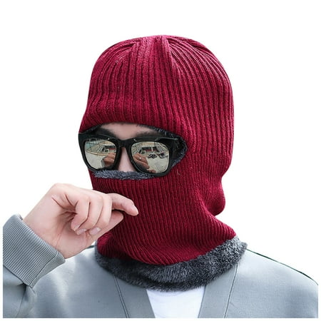 Hontri Fisherman Beanie Winter Snow Scarf Warm Hat Knit Hat Thick Bib Hats Caps Men Women Wine Hontri Fisherman Beanie Winter Snow Scarf Warm Hat Knit Hat Thick Bib Hats Caps Men Women Wine