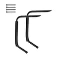 thumbnail image 3 of Soporte para kayak, gancho para kayak, soporte para colgar canoa, colgador de pared para snowboard, herramientas para tabla de surf en casa Negro, 3 of 8