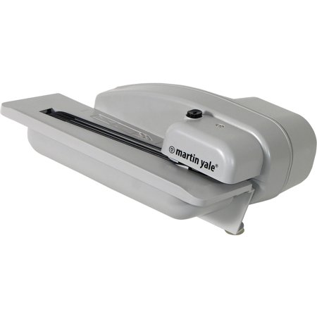 - Martin Yale, PRE1628, Premier Automatic Desktop Letter Opener, 1 Each, Gray
