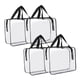 thumbnail image 2 of Neceser transparente con asa superior, ligero, con cierre de cremallera. Bolsa de maquillaje transparente. 4 piezas, 2 of 9