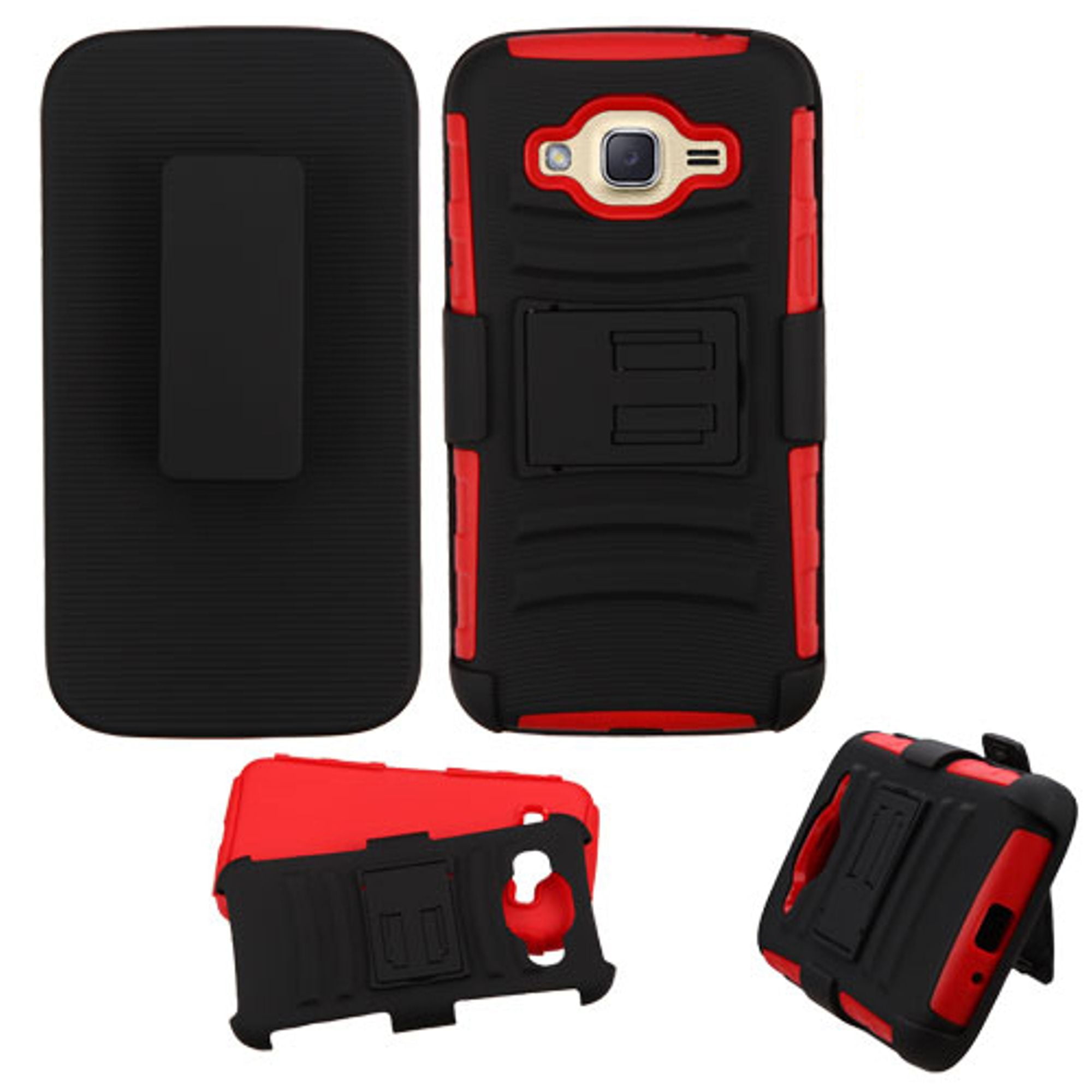 Samsung Galaxy J2 16 Phone Case Samsung Galaxy J2 16 Case By Insten Hard Dual Layer Plastic Silicone Cover Case With Holster For Samsung Galaxy J2 16 Case Cover Walmart Canada