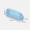 thumbnail image 3 of BMYJ Plastic Soft Bristle Scrub Cleaning Brush,Stain Remover Brush Fabric Cleaning Brush Laundry Brush,Household Cleaning Brushes for Carpet Clothes Bathroom Surfaces,Handheld Scrub Brush, 3 of 4