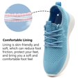 thumbnail image 3 of Zapatos WYGRQBN para mujer, para caminar, azul claro, talla 8.5, 3 of 7