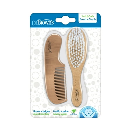 UPC: 0072239325094 | Dr. Brown’s Soft and Safe Baby Brush + Comb