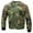 Woodland Camo, variant on Woobie Military Style Jacket Camouflage Quilted Poncho Liner Made in USA, Woodland Camo, X-Small