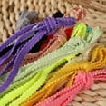 thumbnail image 3 of 2 Pairs Solid Flat Shoe Laces: Wheat Ears Thick Shoelaces for Sneakers - 47 inch / 120CM, 3 of 5