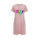 thumbnail image 5 of Camisón corto de talla grande para mujer, camisón de manga corta con estampado de pecho a la moda, camisón para mujer, 5 of 5