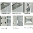 thumbnail image 5 of Stainless Steel Shower Panel Tower Massage Body Jet System Rain&Waterfall Spray, 5 of 10