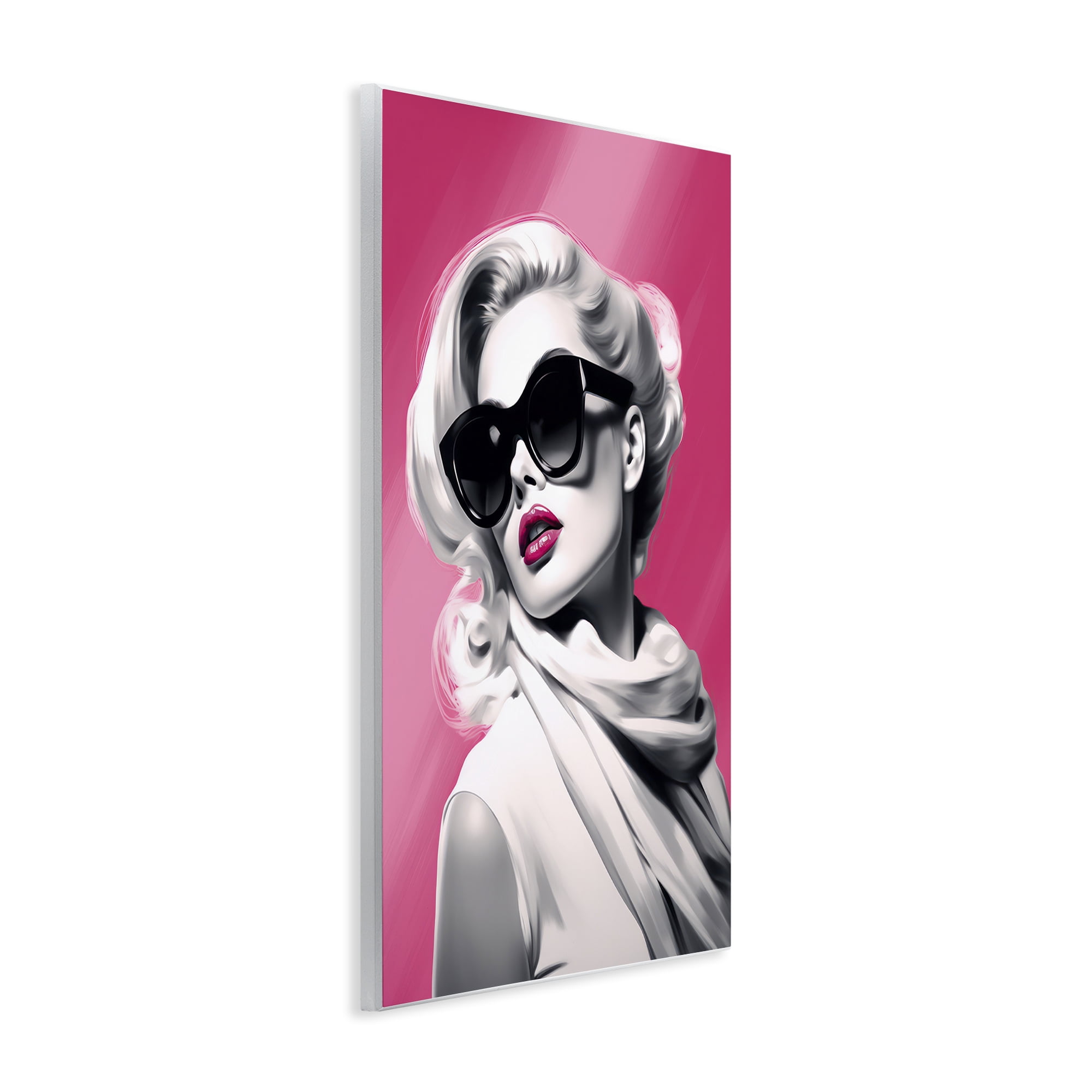 Stupell Industries Vintage Retro Chic Portrait Wall Plaque Art, design by Andrea Haase