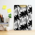 thumbnail image 6 of FMSHPON Palm Trees Clipboard Hardboard Wood Nursing Clip Board and Pull for Standard A4 Letter 13x9 inches, 6 of 8