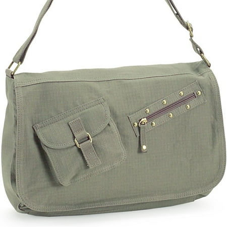 No Boundaries - Utilitarian Ripstop Messenger Bag