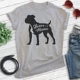 thumbnail image 2 of Boxer Mama T-shirt, Unisex Women's Shirt, Boxer Dog Owner, Best Dog Mom Gift, Heather Gray, Small, 2 of 6