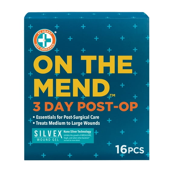 On the Mend 3-Day Post-op/Surgical Care, 16 Pieces by Be Smart Get Prepared - Medium