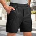 thumbnail image 2 of Clearance! ZVNAΖH Mens Stretch Golf Shorts with 5 Pockets 7 Inch Inseam Lightweight Nylon Shorts for Hiking Work Casual, 2 of 7