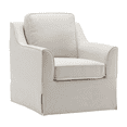 thumbnail image 5 of Upholstered Swivel Accent Chair, Comfy Armchair for Living Room, Bedroom, Office, 5 of 10
