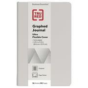 TRU RED Small Ultra Flexible Graph JournalGray TR54767