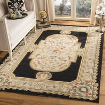 Safavieh Easy Care Mario Floral Area Rug, Navy/Ivory, 4' x 6'