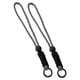 thumbnail image 1 of 2 guantes de esquí con correas para la muñeca y cordón para teléfono, prácticos, desmontables y ligeros. Blanco y negro, 1 of 8