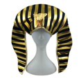 thumbnail image 3 of Egyptian Pharaoh Costume Pharaoh Hat King Headpiece Gold-Plated Cobra King for Dress Up Party Suppl, 3 of 5