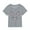 Grey, variant on Zhuashum Baby Boys Girls T Shirts 2024 Cute Summer Solid Color Short Sleeved T Shirt Children'S Easter Cartoon Bunny Print Round Neck Blouse White,Size:5-6 Years