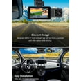 thumbnail image 2 of 3 Channel Dash Cam,Dash Camera for Cars, Dash Cam Front and Rear Inside,1080P Full HD 170 Deg Wide Angle Dashboard Camera with 64GB Card, 3-Inch IPS Screen,G-Sensor,Loop Recording,24h Parking Mode, 2 of 7