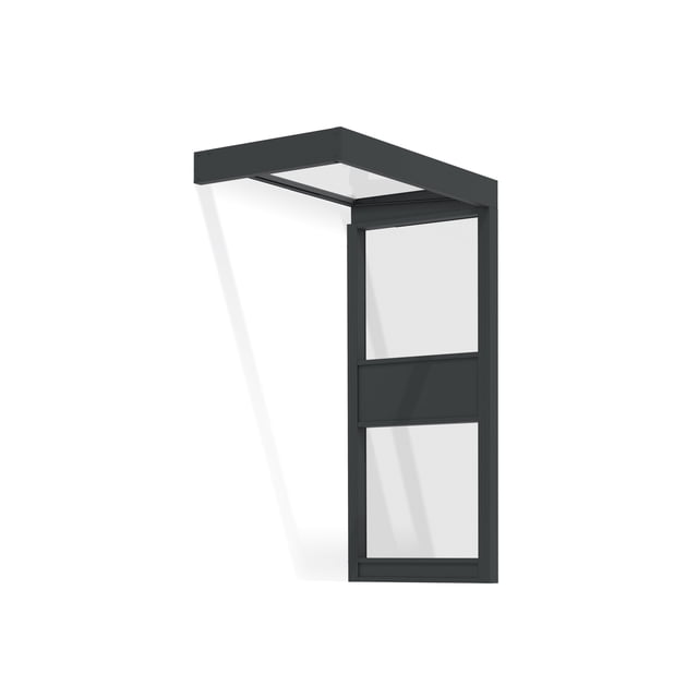 Canopia by Palram Sophia Sidewall kit - Grey Structure & Clear Panel