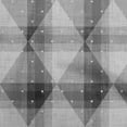 thumbnail image 1 of oneOone Viscose Chiffon Gray Fabric Check Argyle Dot Fabric For Sewing Printed Craft Fabric By The Yard 42 Inch Wide, 1 of 5