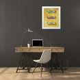 thumbnail image 3 of PI Studio 12x14 White Modern Wood Framed Museum Art Print Titled - STUDY I, 3 of 4