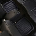 thumbnail image 5 of FH Group PU Leather Floor Mats for Auto Car SUV Van Deep Tray Waterproof - Black, 5 of 7