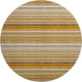 thumbnail image 2 of Addison Rugs Mayfield Washable Transitional Stripes Paprika Round Rug, 8' x 8', 2 of 5