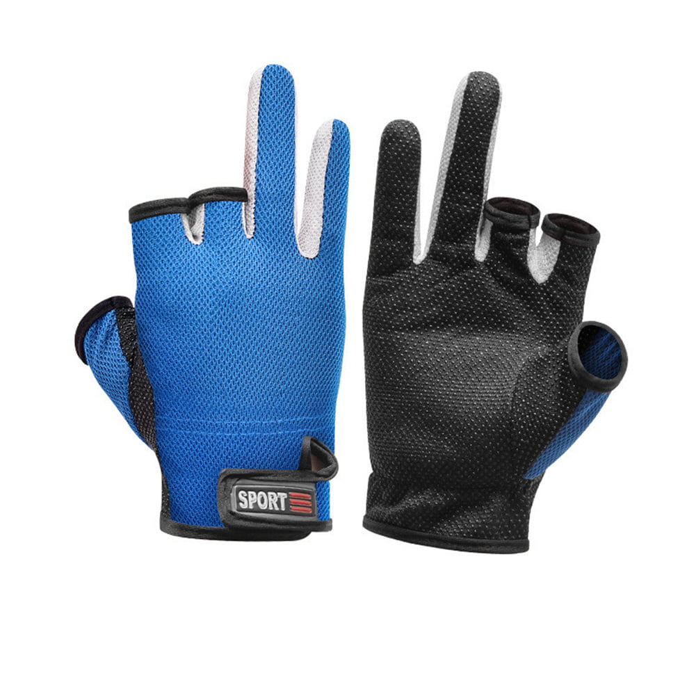 New Fishing Gloves Anti-slip Wear-resistant Fishing Gloves Full Finger Durable 