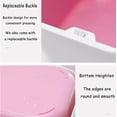 thumbnail image 4 of Cat Litter Waste Disposal Bin Small Pet Trash Can Press Type Double Layer Closed Garbage Box for Home Bathroom Pet Area, 4 of 7