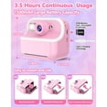 thumbnail image 5 of Kids Camera Instant Print Toys for Girls Age 5-12, 1080P Instant Camera for Kids with Dual Camera Print Selfie Photos, Christmas Birthday Gifts for Girls -32GB Pink, 5 of 8