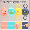 thumbnail image 2 of Light-Up Pull Rope Whistle Ball LED Glowing Cartoon Expression Spinner Ball Wind Whistle Toy Kids Adults Boys Girls Birthday Gift, 2 of 7