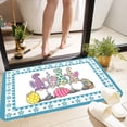 thumbnail image 4 of Qocolhg Carrots Bunny Happy Easter Kitchen Mats,Spring Home Decor Kitchen Rugs for Floor,Easter Doormat Spring Welcome Mat,Easter Bathroom Rugs Front Door Mat Indoor Outdoor Entrance Decor Clearance, 4 of 6