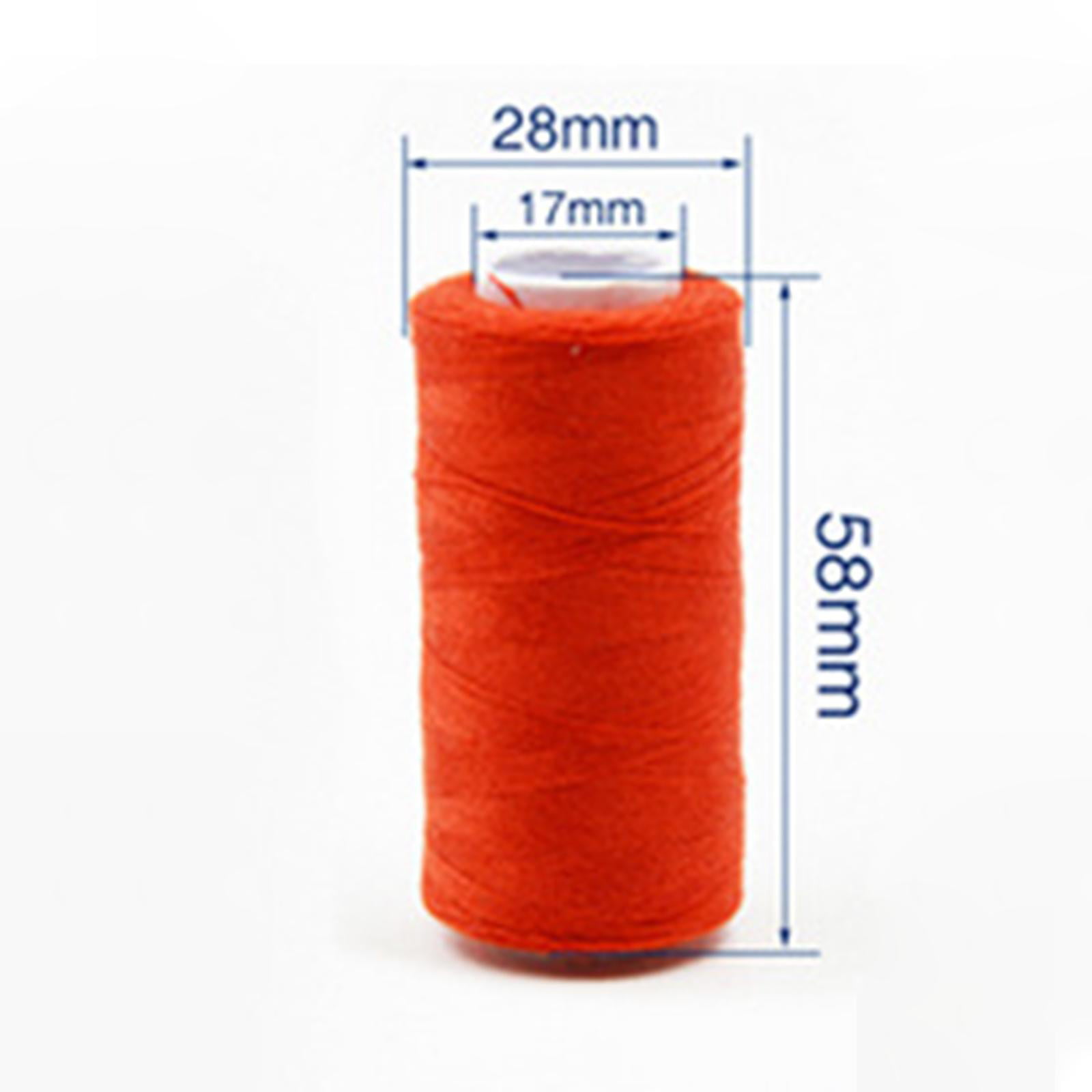 ZZZYW 20s/3 Polyester Three Thick Sewing Thread Jeans Thread Hand Sewing  Canvas Thick Denim Thread Sewing Machine Thread (Color : Dark Grey)