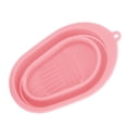 thumbnail image 3 of Soft Convenient Silicone Durable Makeup Brush Cleaning Bowl, Foldable Mat for Home Travel, Effective Cleaning, Wide Compatibility, 3 of 8
