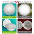 thumbnail image 4 of Large White Polystyrene Foam Balls for Crafts - 5 Sizes (10-20cm) for DIY Art, School Projects, Christmas Decorations & Floral Arrangements, 4 of 10