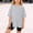 Grey, variant on Girls Short Sleeve White Shirt Floral Print Loose Soft Blouse T-Shirt Classic Fit Back To School Clothes for Kids Hanukkah Girl Clothes Outifit