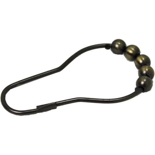 Elegant Home Decorative Shower Hooks, Antique Brass