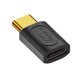 thumbnail image 1 of LUVCLS Adaptador de ángulo recto de tipo C a tipo C USB-C de carga rápida de 40 Gbps y 240 W X3C2^, 1 of 7