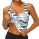 thumbnail image 3 of Balery Blue Fish Sujetadores deportivos con espalda cruzada para mujer, acolchados, sin costuras, de alto impacto, ideales para yoga, gimnasio, entrenamiento y fitness.-Small, 3 of 8