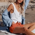 thumbnail image 6 of Women's Pants Fashion Shorts For Women Casual High Waist Straight Leg Sports Casual Loose Shorts, 6 of 7