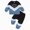 H179-Blue, variant on TOWED22 Toddler Baby Boy Fall Outfits Boys Winter Clothes Long Sleeve Print Graphics Sweatshirt Pants Set
