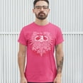 thumbnail image 3 of Tee Hunt Live to Ride T-shirt Custom Motorcycles MC Biker Gang Rider Eagle Men's Tee, Hot Pink, 4X-Large, 3 of 5