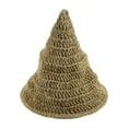 thumbnail image 1 of Pantalla de lámpara colgante de cuerda trenzada, reemplazo de pantalla tejida, estilo bohemio, cubierta de lámpara de techo para decoración de 30 cm x 31 cm, 1 of 8