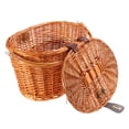 thumbnail image 1 of 1Pcs Rattan Basket for Adults Brown 33x25x24cm, 1 of 8