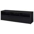 thumbnail image 5 of Rutland 78-inch 3-drawer TV Stand Media Console Black, 5 of 11