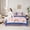 Pink Blue, variant on Homewish Boys Girls Animal Moth Ladybug Dragonfly Twin Bedding Sets 7-Piece,Botanical Floral Mushroom Bedding Comforter Set Microfiber,Retro Vintage Aesthetic Breathable Sheet Sets
